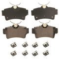 Rr Ceramic Brake Pads  Wagner  ZD627A