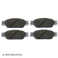 Frt Prem Brake Pads  Beck/Arnley  085-1671