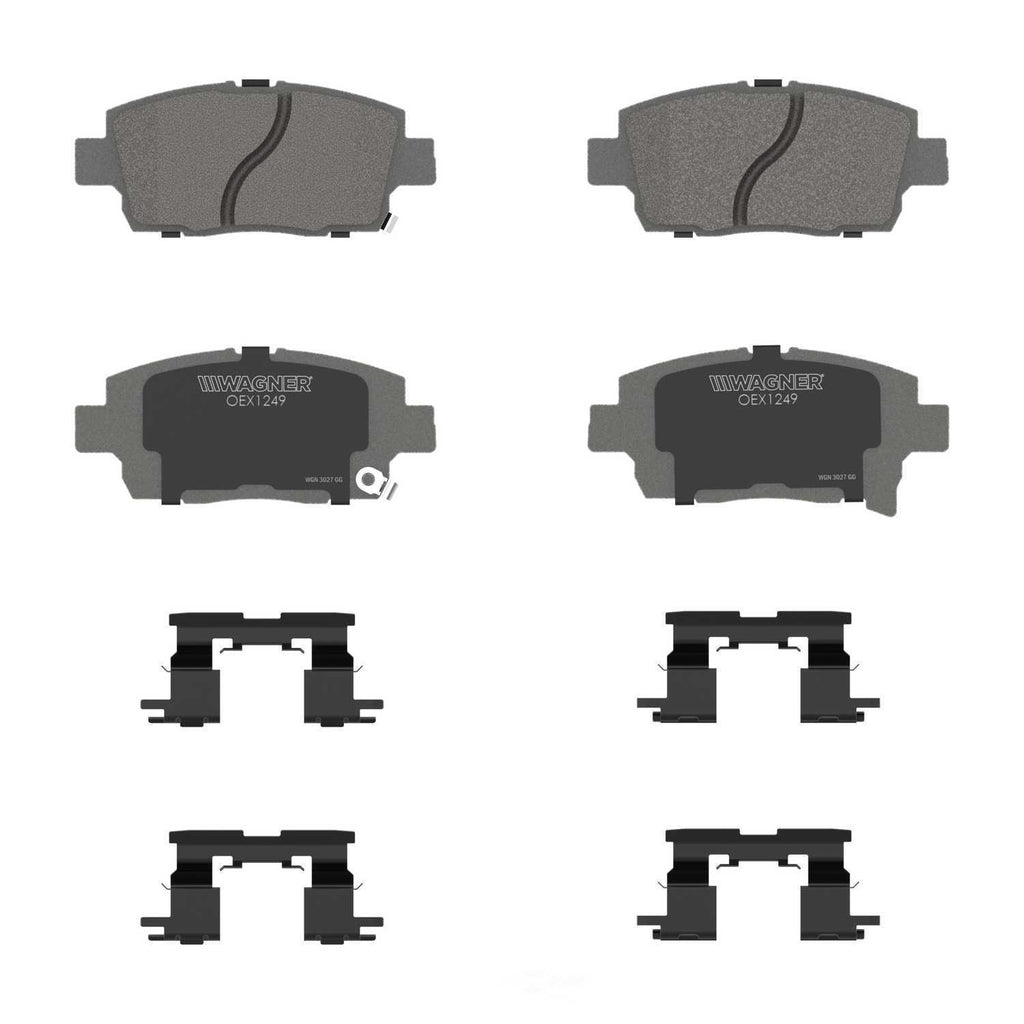 Frt Premium Ceramic Brake Pads  Wagner  OEX1249