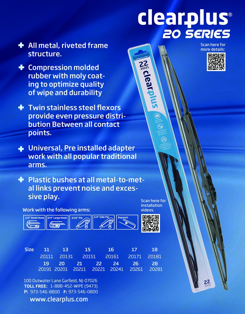 Wiper Blade  Clearplus  20191