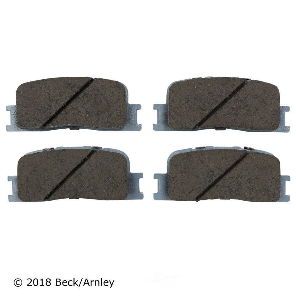 Rr Prem Brake Pads  Beck/Arnley  085-1659