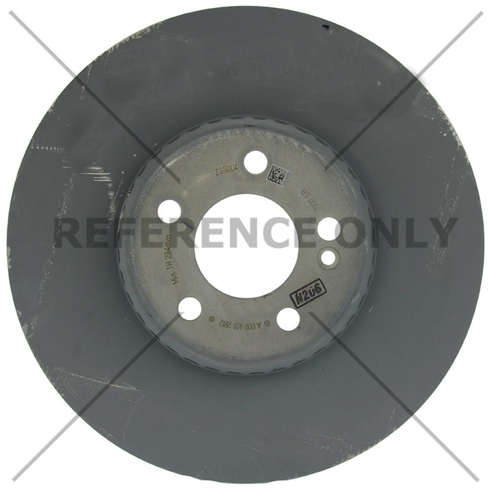 Frt Premium Brake Rotor  Centric Parts  125.35164
