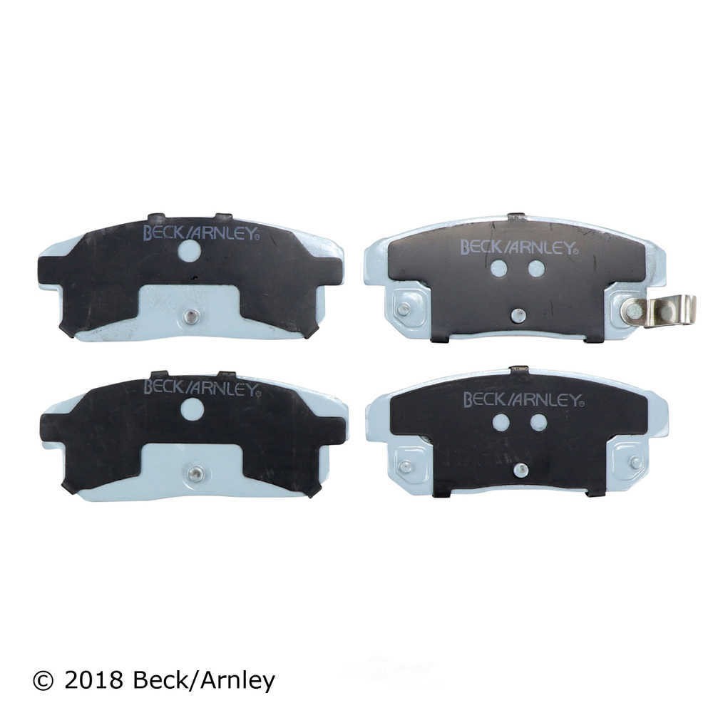 Rr Prem Brake Pads  Beck/Arnley  085-1663
