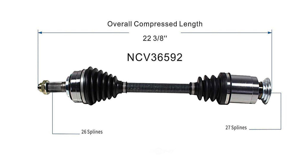 Right New CV Complete Assy   GSP North America   NCV36592