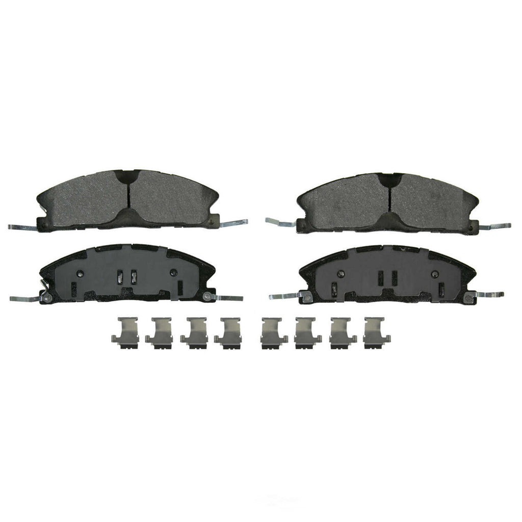 Frt Semi-Met Brake Pads  Wagner  ZX1611A