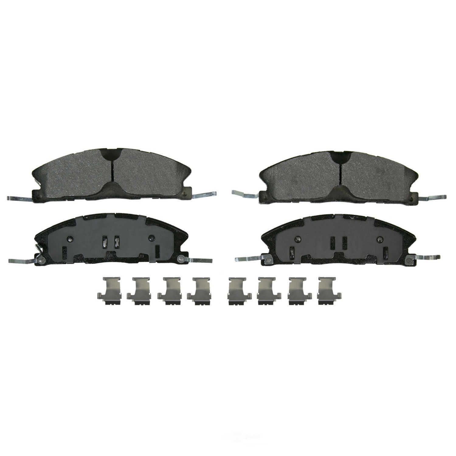 Frt Semi-Met Brake Pads  Wagner  ZX1611A