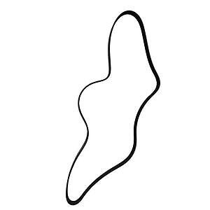 Serpentine Belt  Skyward Automotive  SK060642