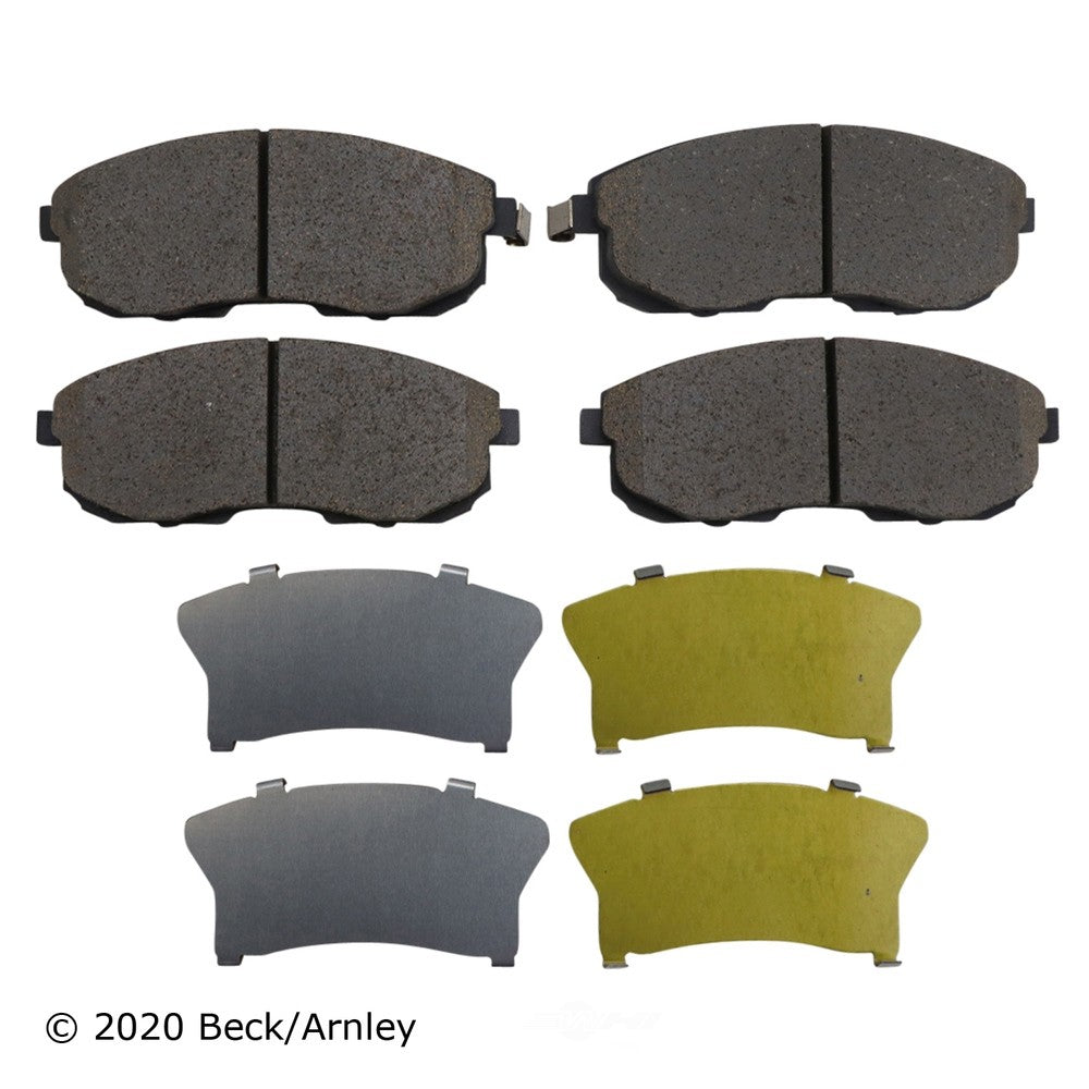 Frt OE Brake Pads  Beck/Arnley  089-1370