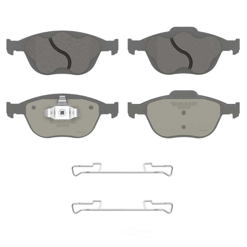 Frt Premium Ceramic Brake Pads  Wagner  OEX970