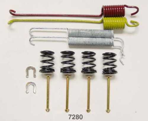 Rr Drum Hwd Kit  Better Brake Parts  7280K