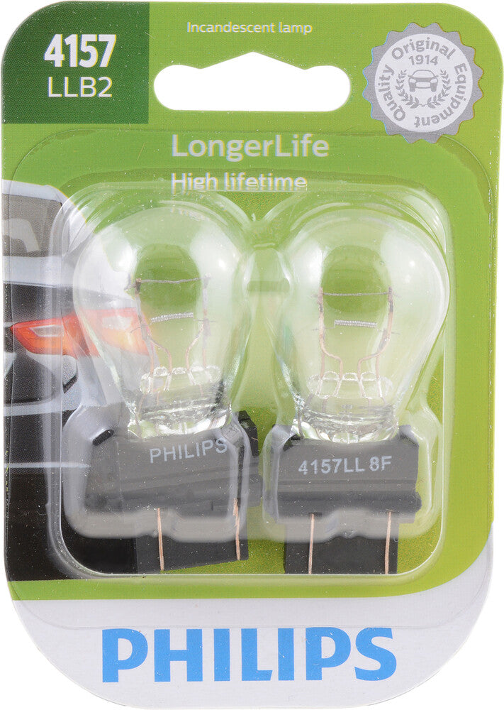 Turn Signal Light  Philips  4157LLB2