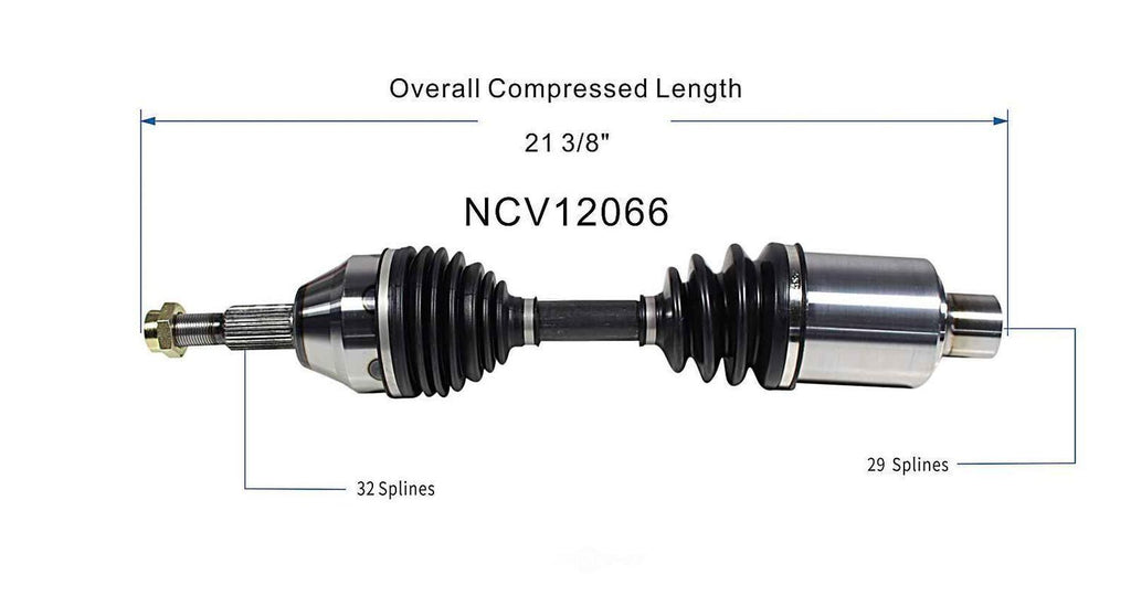 Right New CV Complete Assy   GSP North America   NCV12066