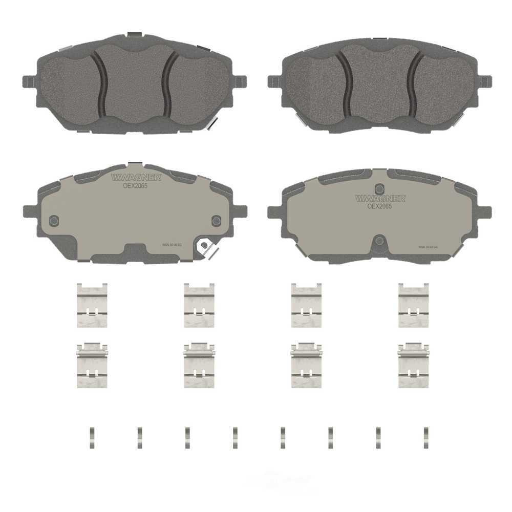 Frt Premium Ceramic Brake Pads  Wagner  OEX2065
