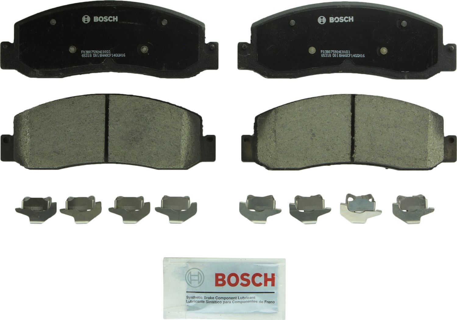 Frt Ceramic Brake Pads  Bosch  BC1069
