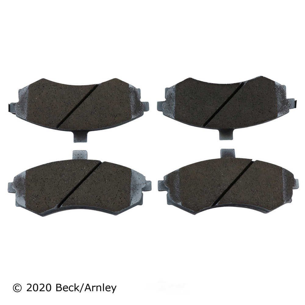 Frt Prem Brake Pads  Beck/Arnley  085-1707