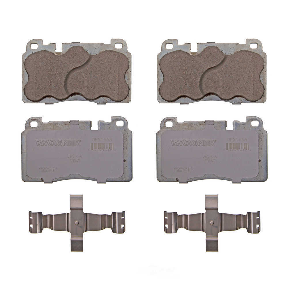 Wagner Premium OEX Ceramic Brake Pad OEX1663