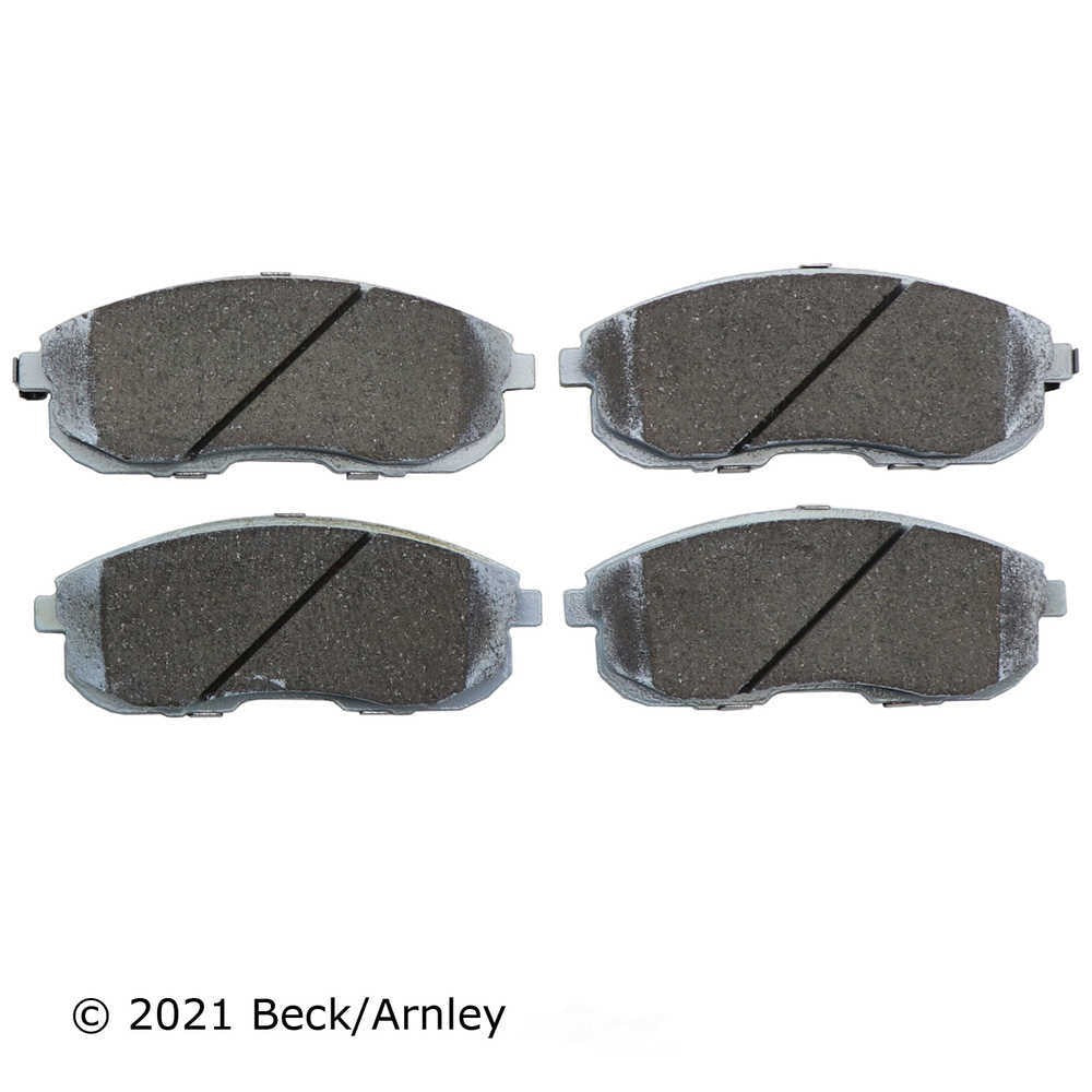Frt Prem Brake Pads  Beck/Arnley  085-1514