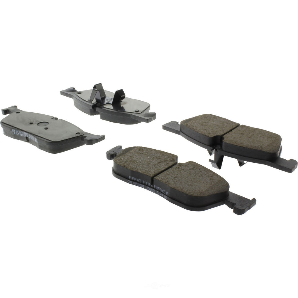 Frt Super Prem Ceramic Brake Pads  Centric Parts  105.18380