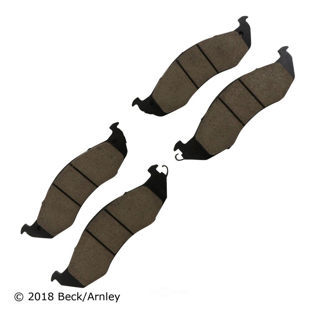 Frt OE Brake Pads  Beck/Arnley  089-1472