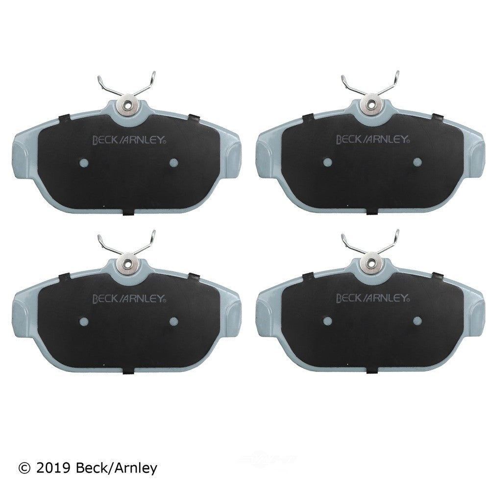 Frt Prem Brake Pads  Beck/Arnley  085-1456