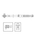 Frt Brake Hose  Centric Parts  150.33062