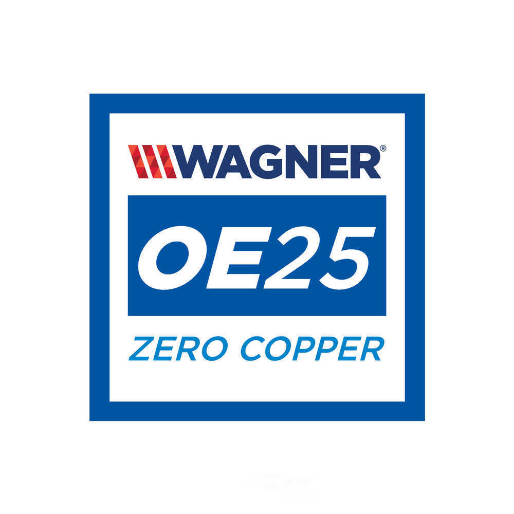 Wagner New Quickstop Ceramic Brake Pad ZD1109A