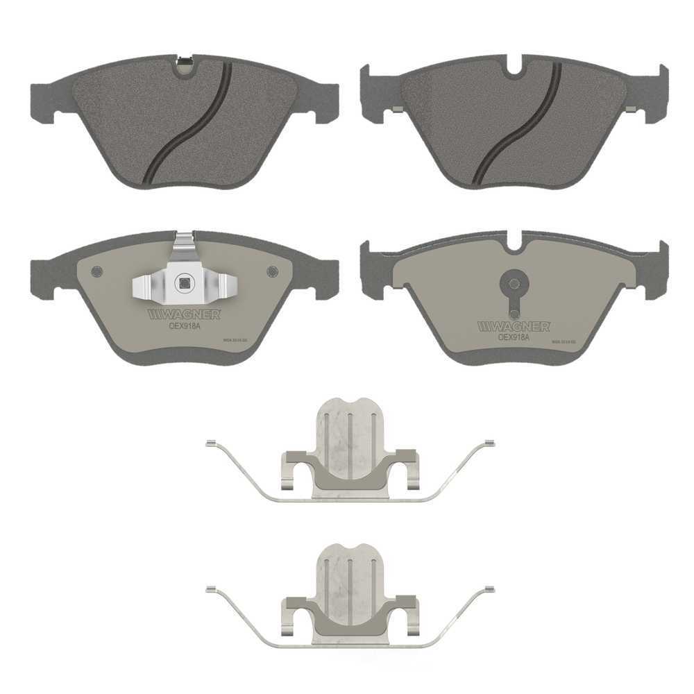 Frt Premium Ceramic Brake Pads  Wagner  OEX918A