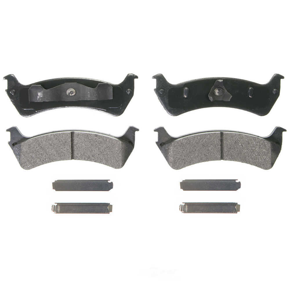 Rr Semi-Met Brake Pads  Wagner  ZX667A