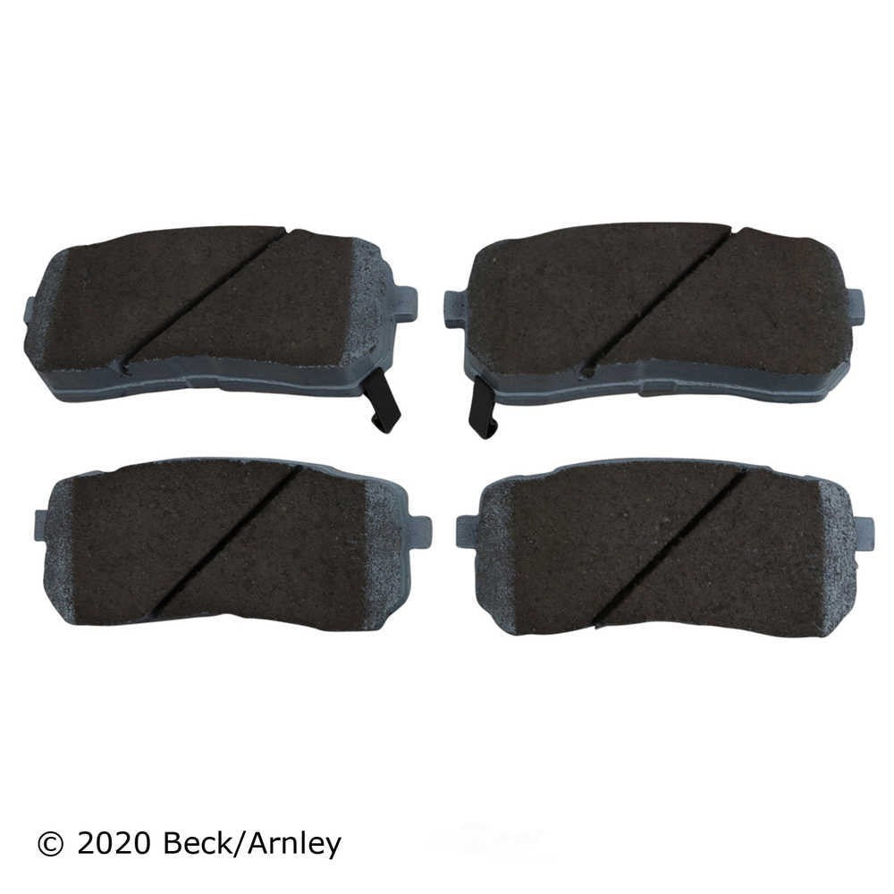 Rr Prem Brake Pads  Beck/Arnley  085-1800