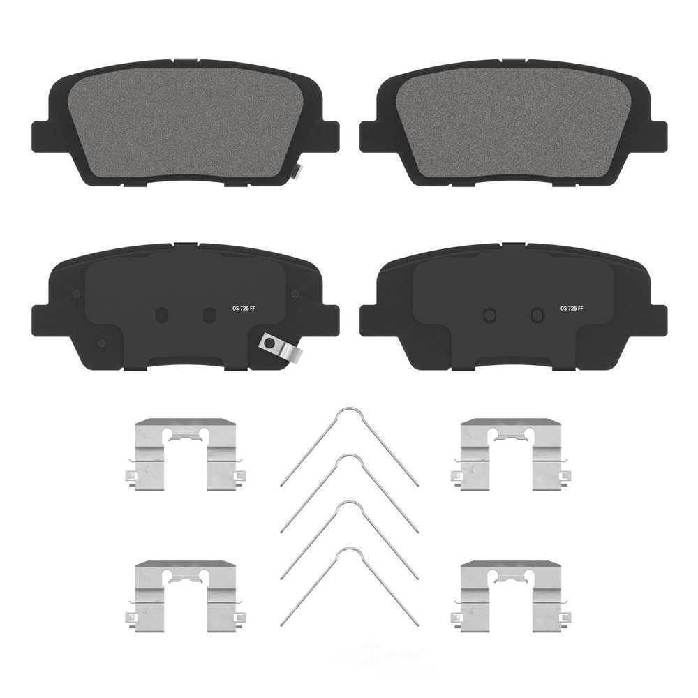 Rr Ceramic Brake Pads  Wagner  ZD1916