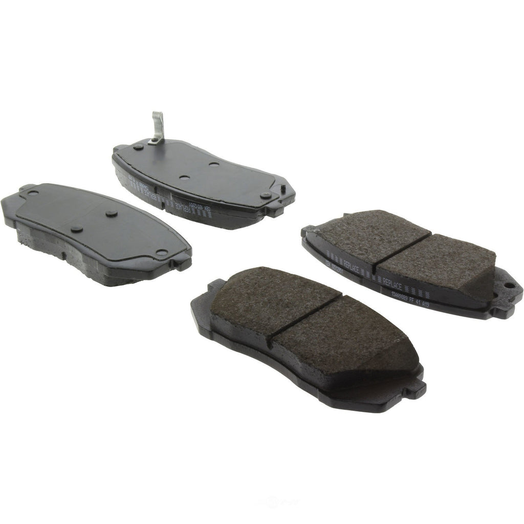 Frt Super Prem Ceramic Brake Pads  Centric Parts  105.12951