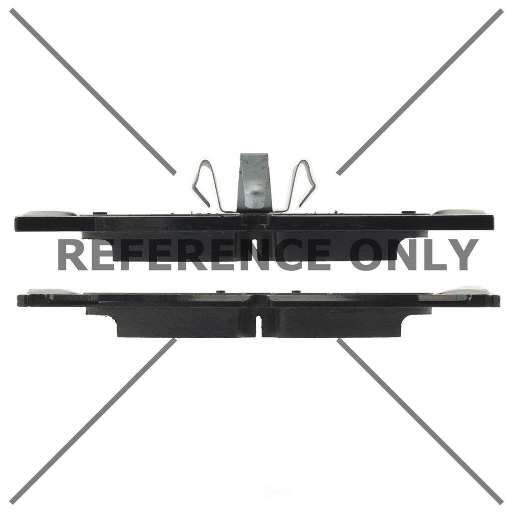 Frt Super Prem Ceramic Brake Pads  Centric Parts  105.18381