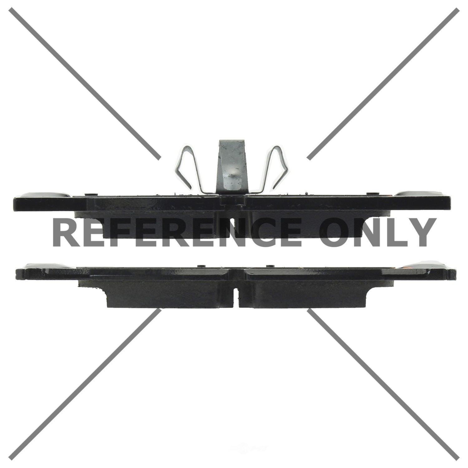 Frt Super Prem Ceramic Brake Pads  Centric Parts  105.18381