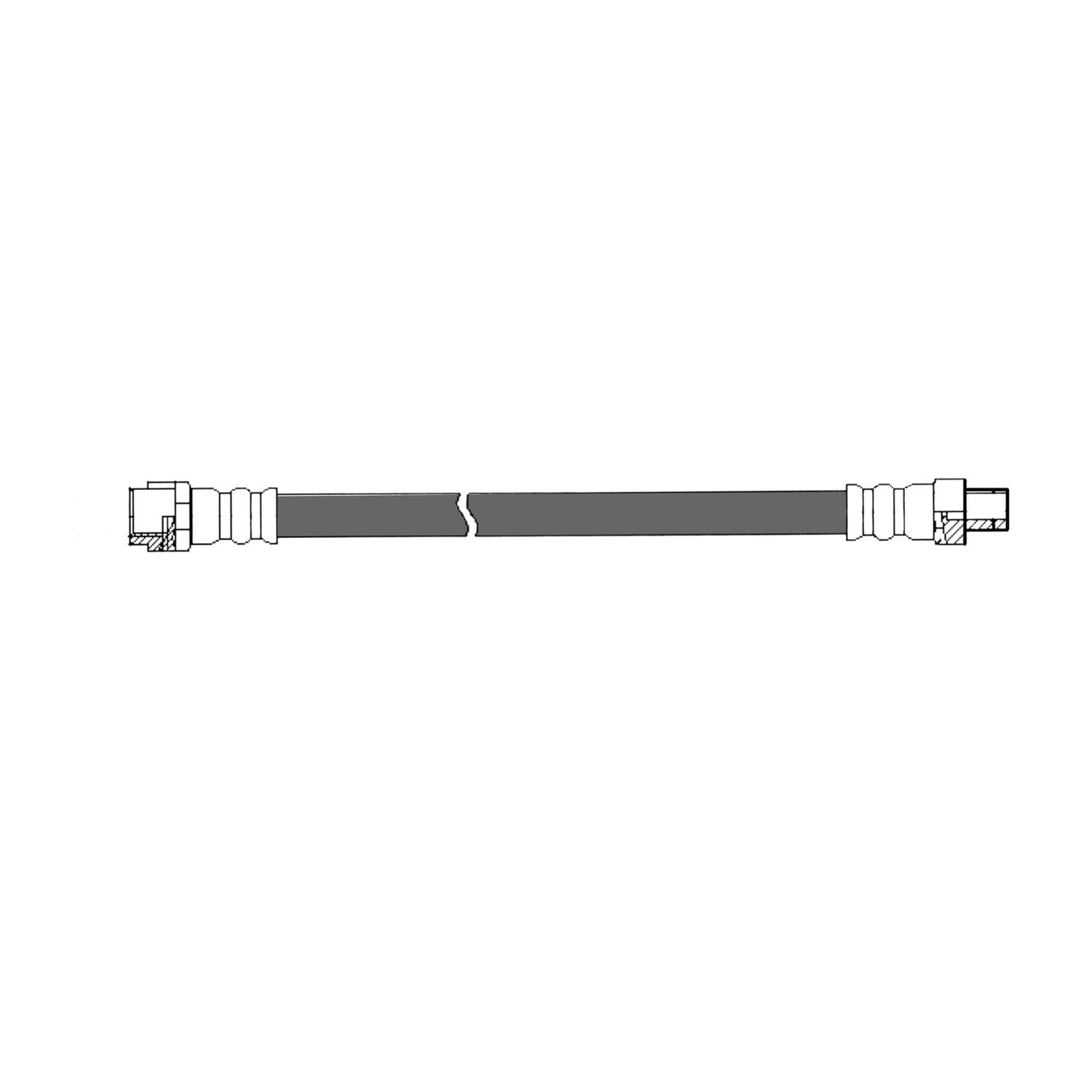 Frt Brake Hose  Centric Parts  150.35014