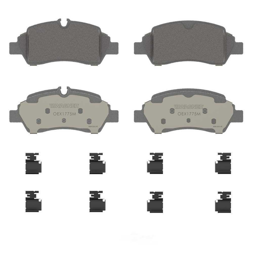 Rr Premium Ceramic Brake Pads  Wagner  OEX1775M