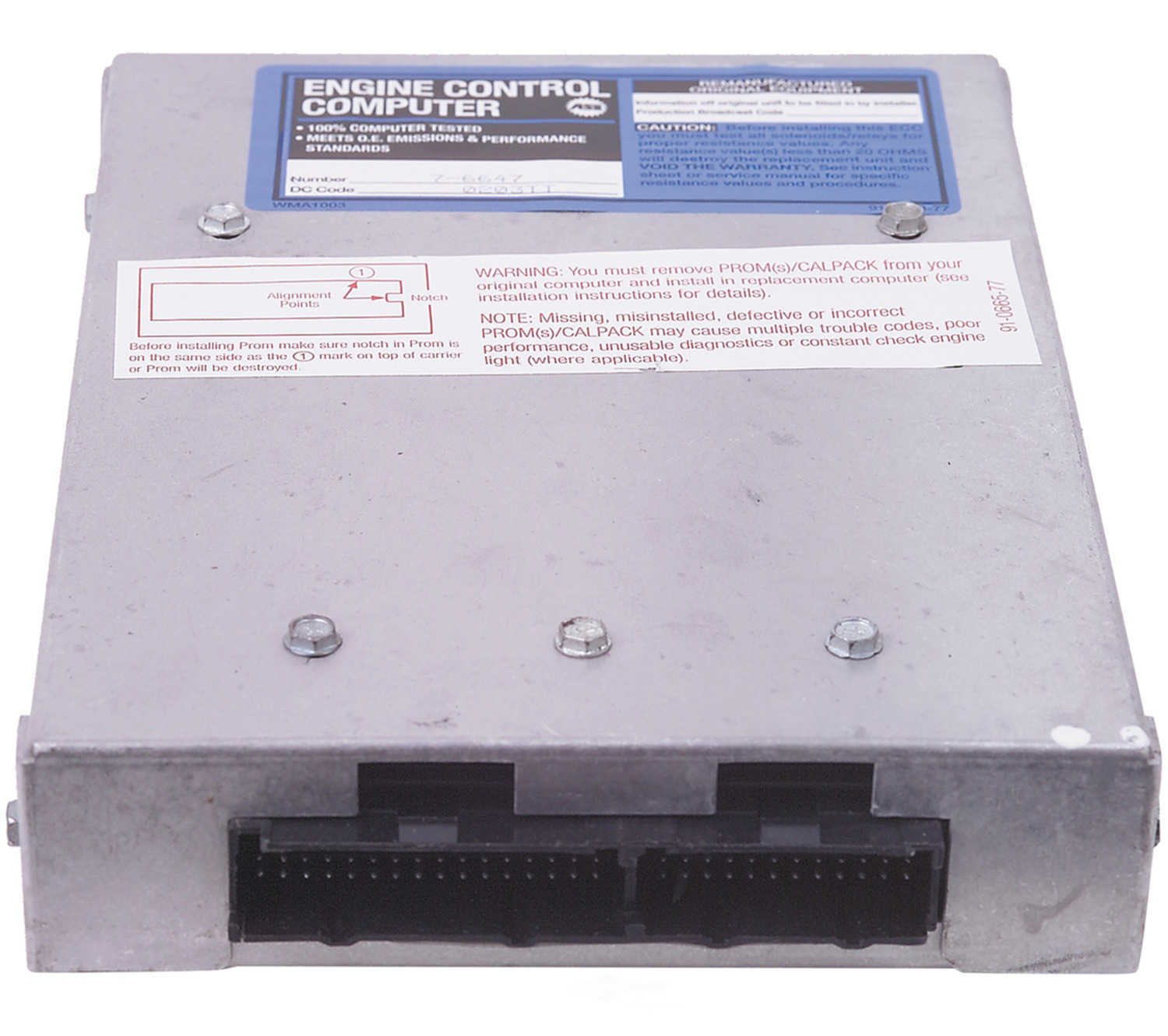 Reman Electronic Ctrl Unit  Cardone Industries  78-6647