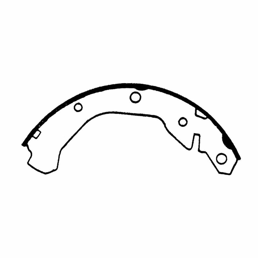 Rr Premium Brake Shoes  Centric Parts  111.05800