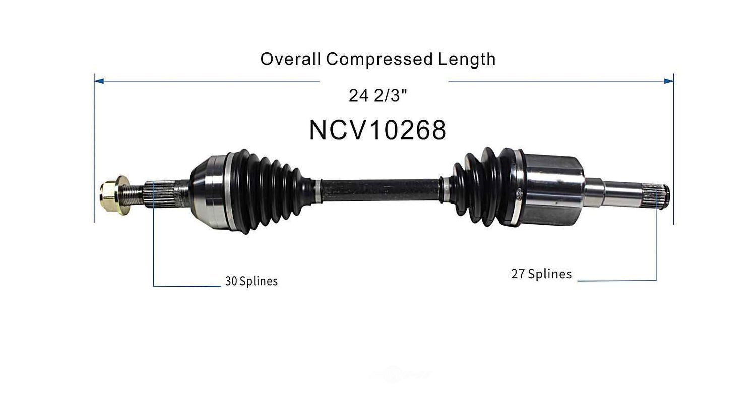 Left New CV Complete Assy   GSP North America   NCV10268