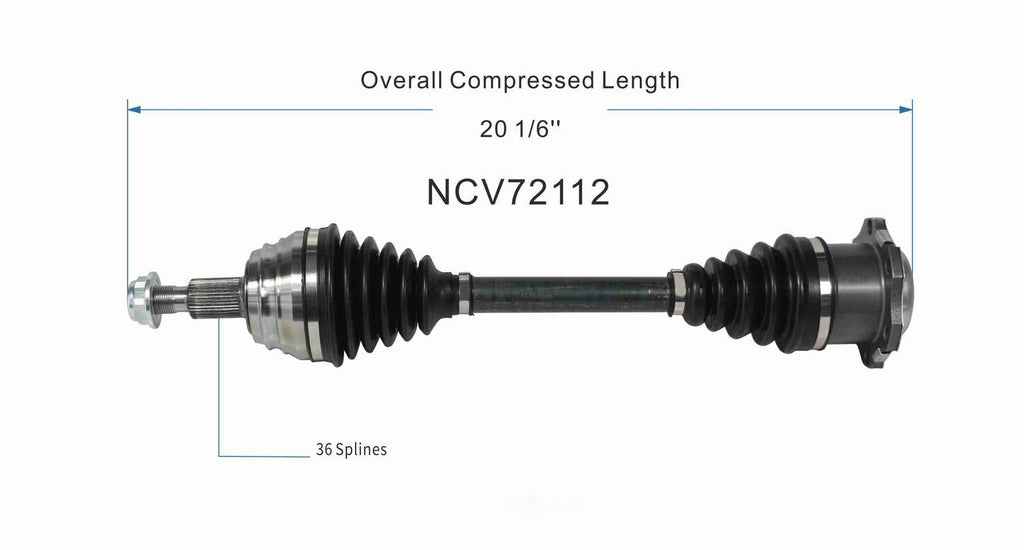 Left New CV Complete Assy   GSP North America   NCV72112