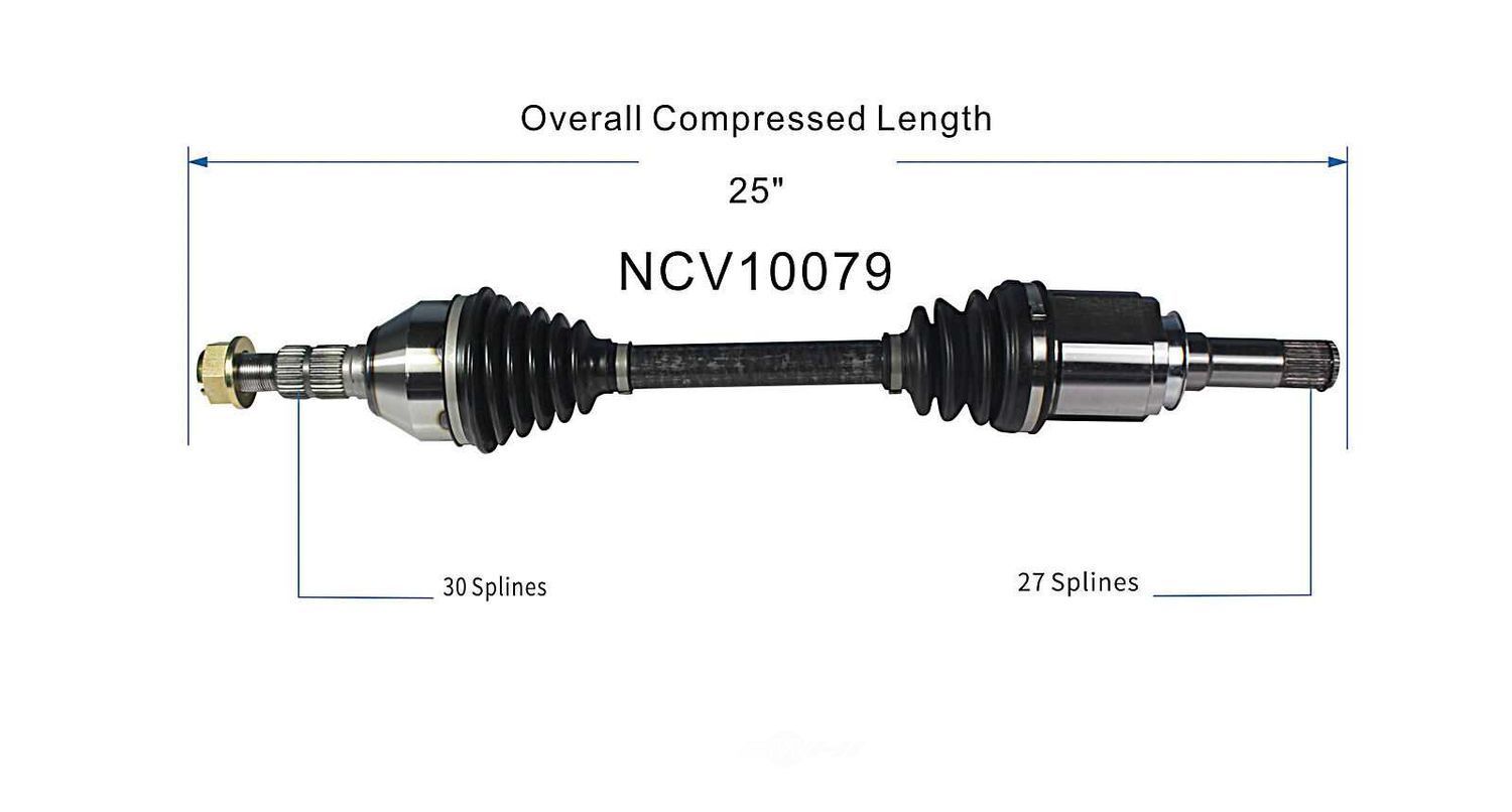 Left New CV Complete Assy   GSP North America   NCV10079