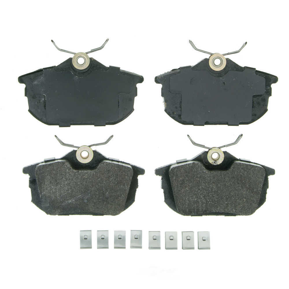Rr Semi-Met Brake Pads  Wagner  ZX838