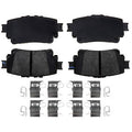 Rr Super Prem Ceramic Brake Pads  Centric Parts  105.23050