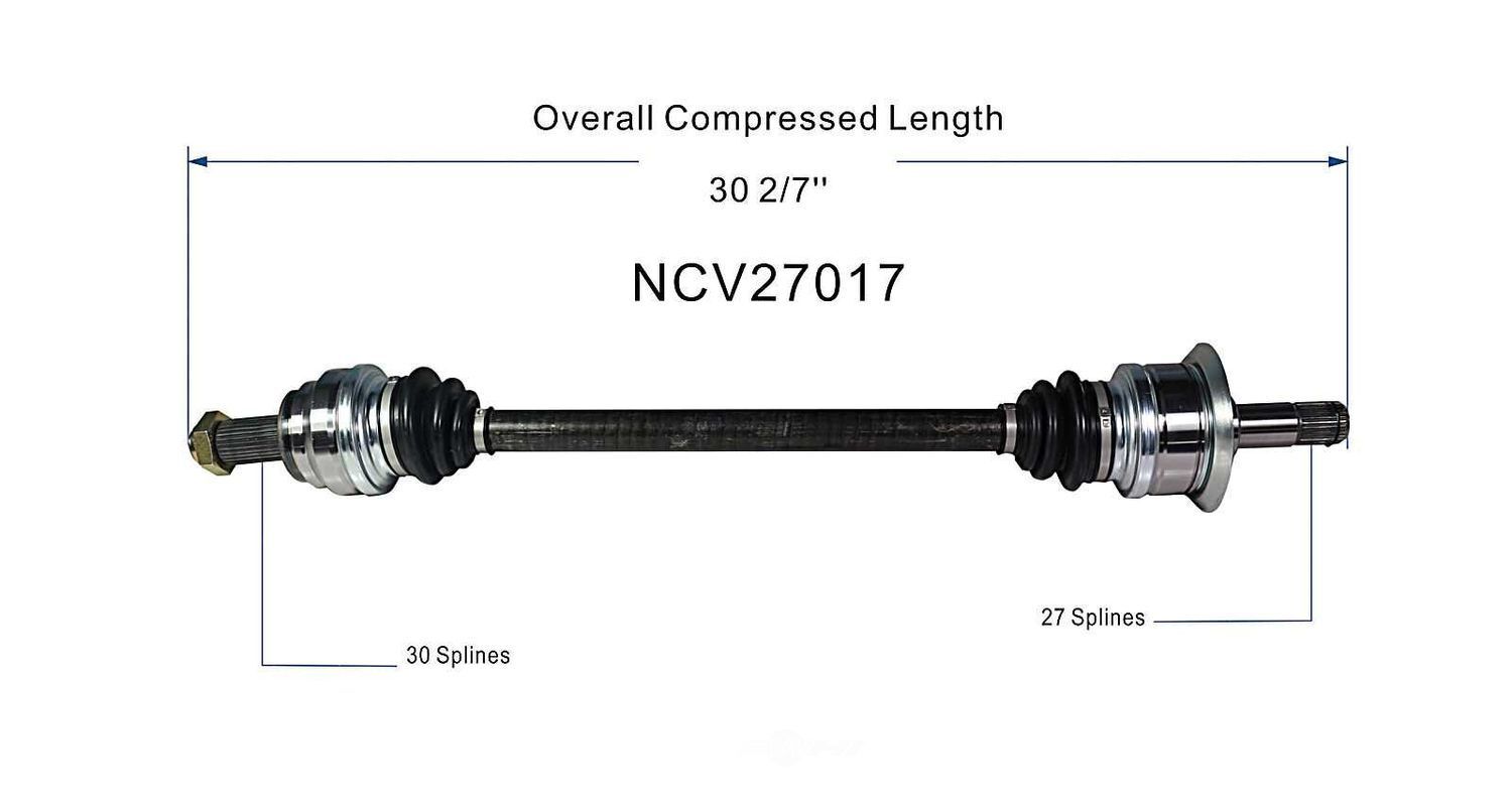 Left New CV Complete Assy   GSP North America   NCV27017