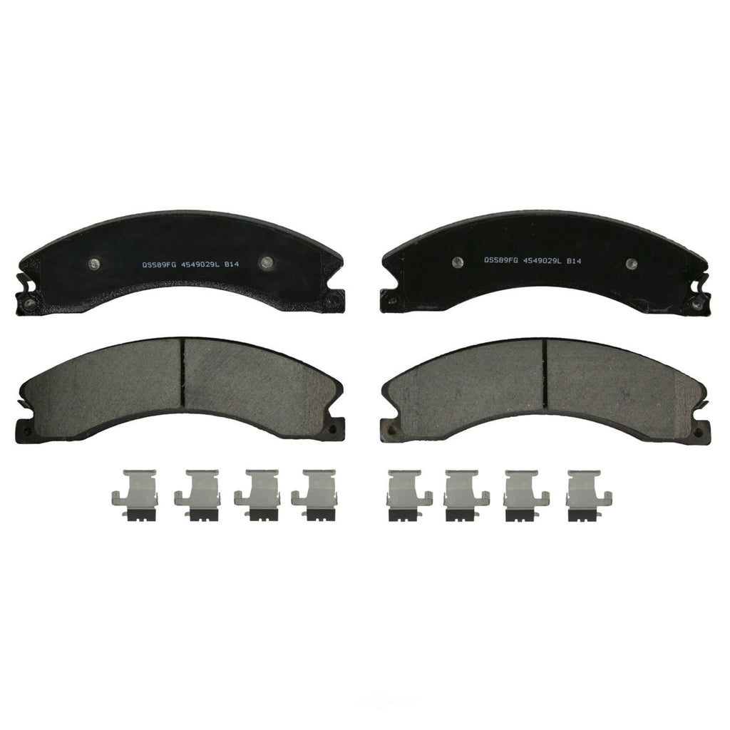 Rr Ceramic Brake Pads  Wagner  ZD1411