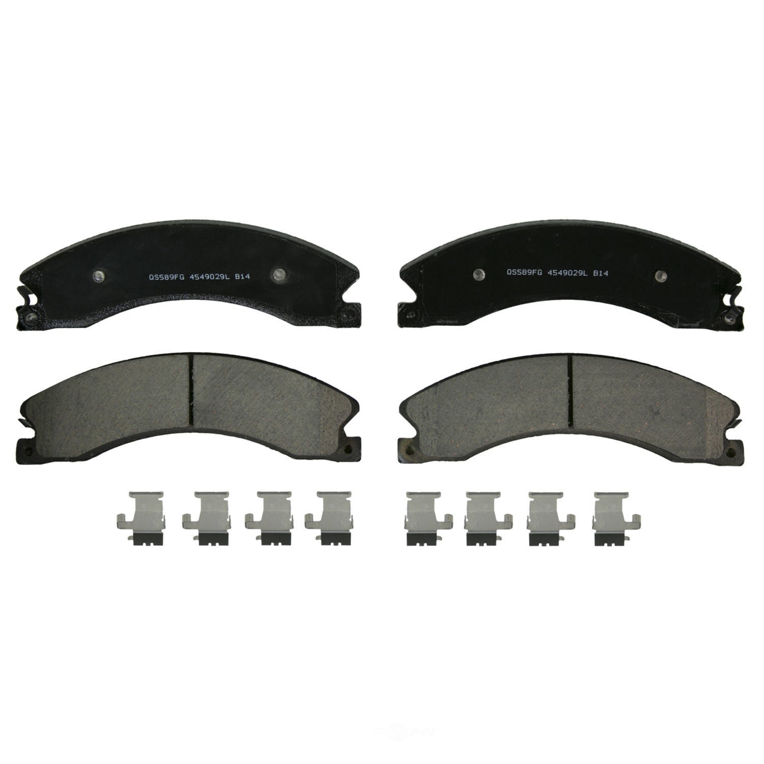 Rr Ceramic Brake Pads  Wagner  ZD1411