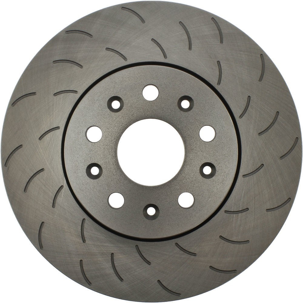 Frt Slotted Brake Rotor  Centric Parts  226.62161
