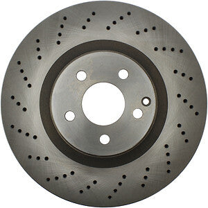 Frt Drilled Brake Rotor  Centric Parts  228.35120