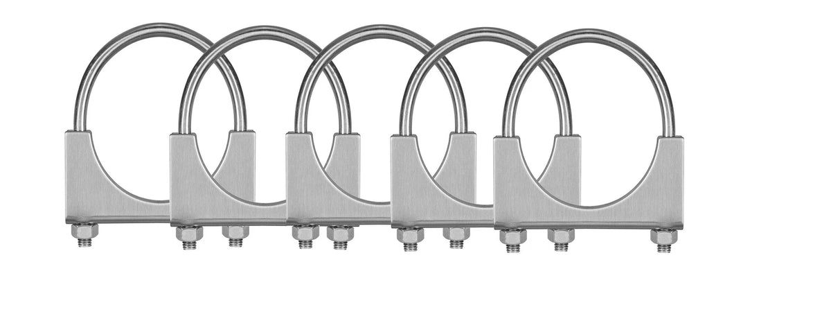HD Muffler Clamp 2-1/8" - 5 Piece Set