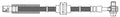 Frt Brake Hose  Centric Parts  150.38009