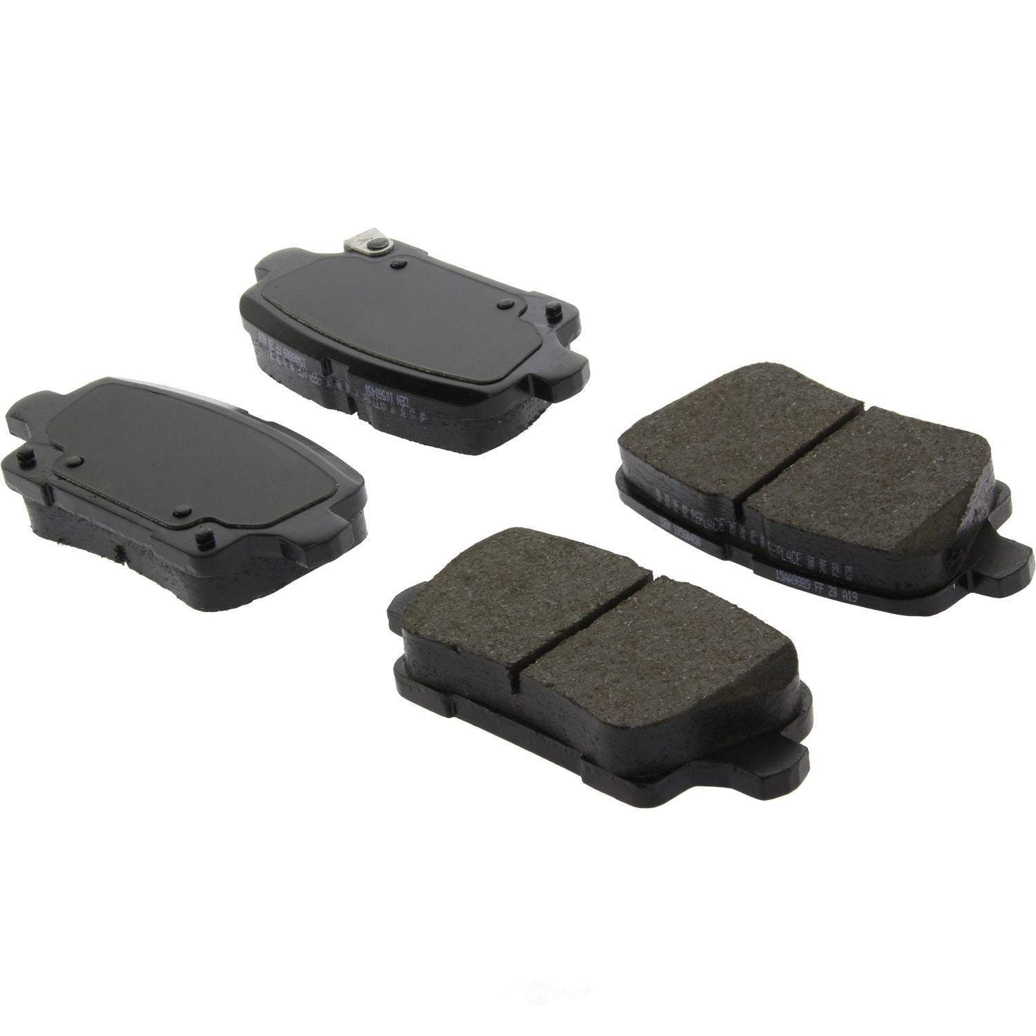 Rr Super Prem Ceramic Brake Pads  Centric Parts  105.60450